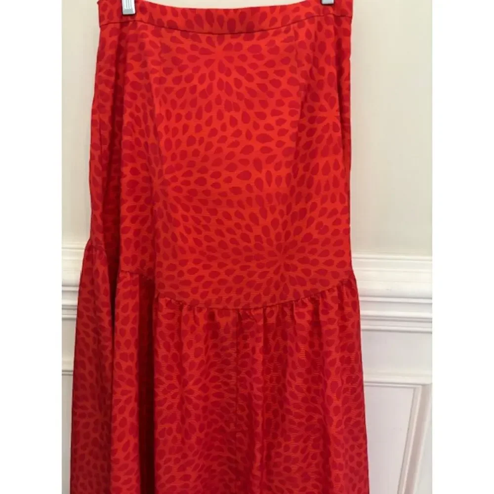 Anthropologie Hutch Wrap Skirt Womens Medium Side Tie Maxi Asymmetrical - Picture 6 of 10